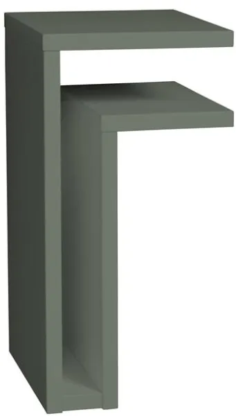 Maze F-Shelf Hylde Højre Grågrøn